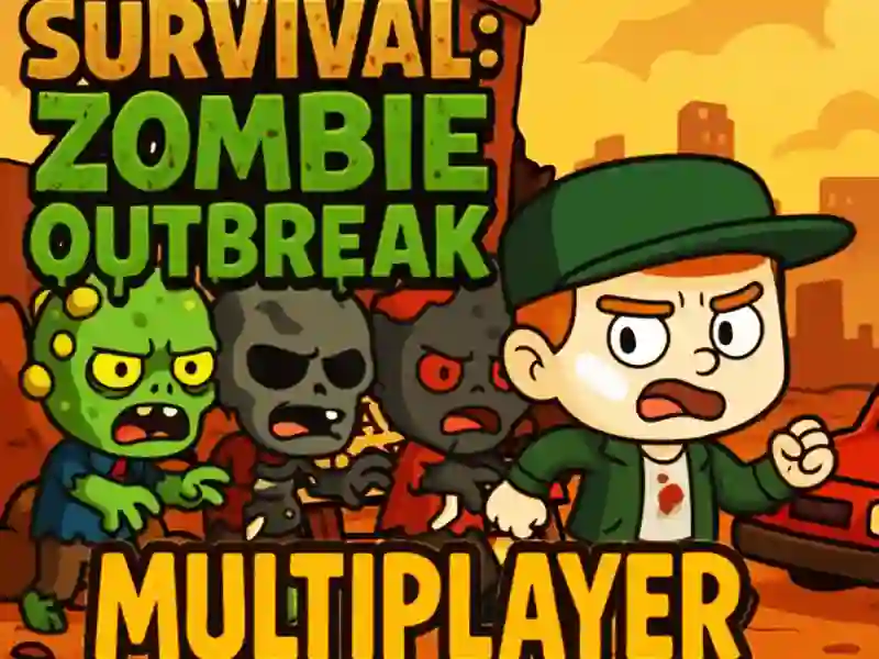 Žaidimas Išgyvenimo zombių protrūkio kelių žaidėjų internete