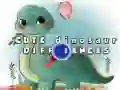 Žaidimas Šaunūs Dinozaurų Skirtumai internete