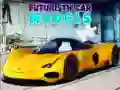 Žaidimas Futuristiniai automobilių modeliai internete