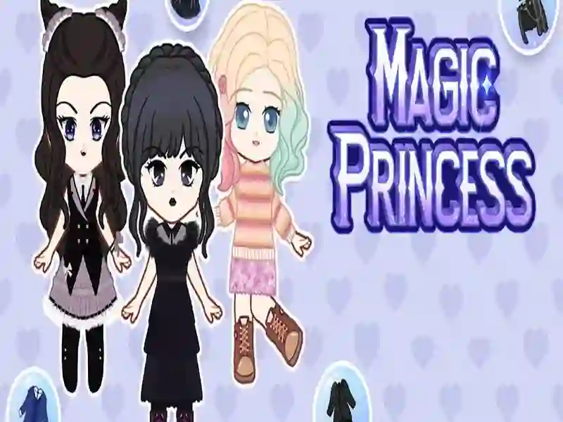 Žaidimas „Magic Princess“: „Dirp Up“ lėlė internete
