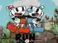 Žaidimas Cuphead Run versija internete
