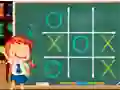 Žaidimas Tic Tac Toe mokykloje internete Žaidimas Tic Tac Toe mokykloje internete