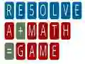 Žaidimas IŠSPRĘSKITE matematikos žaidimą internete Žaidimas IŠSPRĘSKITE matematikos žaidimą internete