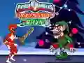 Žaidimas Power Rangers: Kalėdų bėgimas internete