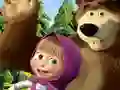 Žaidimas Maša ir Bear: Dėlionė internete Žaidimas Maša ir Bear: Dėlionė internete