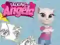 Žaidimas Mano kalbanti Angela internete