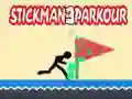 Žaidimas Stickman Parkour 3 internete Žaidimas Stickman Parkour 3 internete
