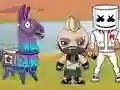 Žaidimas Battle Royale Dėlionės internete Žaidimas Battle Royale Dėlionės internete