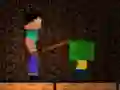 Žaidimas Noob vs Zombiai - Miško biomas internete Žaidimas Noob vs Zombiai - Miško biomas internete