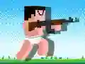 Žaidimas Noob Rush prieš Pro Monstrus internete