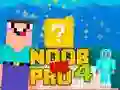 Žaidimas Noob vs Pro 4 Laimingas Blokas internete