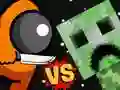 Žaidimas Tarp vs Creeper internete Žaidimas Tarp vs Creeper internete