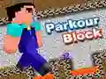 Žaidimas Parkour Blokas internete Žaidimas Parkour Blokas internete