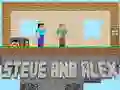 Žaidimas Steve ir Alex internete Žaidimas Steve ir Alex internete