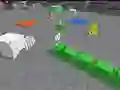 Žaidimas Slankioji Blokinė Gyvatė 3D internete
