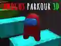 Žaidimas Amog Us Parkūras 3D internete Žaidimas Amog Us Parkūras 3D internete