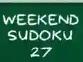 Žaidimas Savaitgalio Sudoku 27 internete