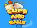 Žaidimas Puodeliai ir kamuoliukai internete