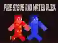 Žaidimas Atleiskite Steve'ą ir Vandenį Aleksą internete Žaidimas Atleiskite Steve'ą ir Vandenį Aleksą internete