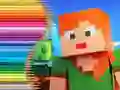 Žaidimas Minecraft spalvinimo knyga internete Žaidimas Minecraft spalvinimo knyga internete