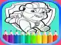 Žaidimas PAW Patrol Spalvinimo knyga internete