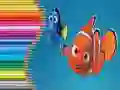 Žaidimas Spalvinimo knyga apie Ieškant Nemo internete Žaidimas Spalvinimo knyga apie Ieškant Nemo internete