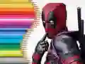 Žaidimas Spalvinimo knyga Deadpoolui internete