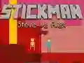 Žaidimas Stickman Steve prieš Alex Nether internete Žaidimas Stickman Steve prieš Alex Nether internete