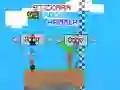 Žaidimas Stickman prieš Noob Plaktukas internete Žaidimas Stickman prieš Noob Plaktukas internete