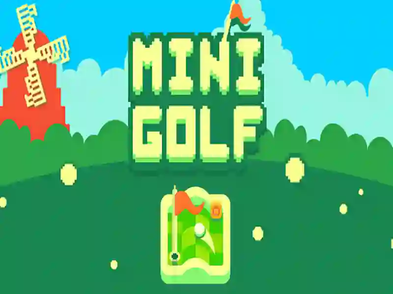 Žaidimas „Pixel Mini Golf“ internete