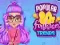 Žaidimas Populiarios 80-ųjų mados tendencijos internete