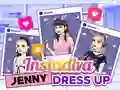 Žaidimas Instadiva Jenny: Aprengti internete