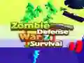Žaidimas Zombių gynyba: Karas Z išlikimas internete