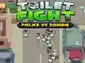 Žaidimas Tualeto kova: Policija prieš zombį internete