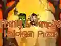 Žaidimas Franky ir Vampyro Helovino galvosūkis internete Žaidimas Franky ir Vampyro Helovino galvosūkis internete