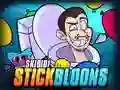 Žaidimas Skibidi Stick Bloons internete Žaidimas Skibidi Stick Bloons internete