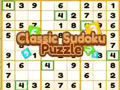 Žaidimas Klasikinis Sudoku Dėlionė internete