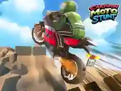 Žaidimas Animaciniai Moto Triukai internete