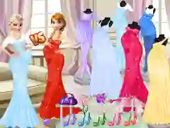 Žaidimas Nėščių Princesių Mados Drabužių Kambarys internete