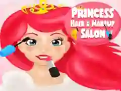 Žaidimas Princesės Plaukų ir Makiažo Salonas internete