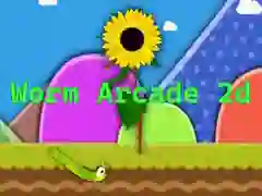 Žaidimas Worm Arcade 2D internete