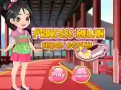 Žaidimas Princesės Mulan batų dizainas internete Žaidimas Princesės Mulan batų dizainas internete
