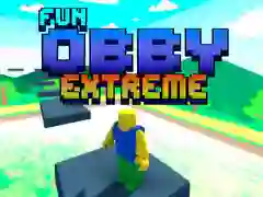 Žaidimas Linksmas Obby Ekstremas internete