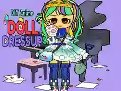 Žaidimas DIY Anime Lėlės Drabužiai internete