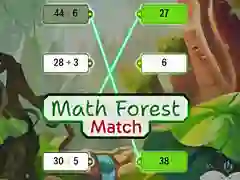 Žaidimas Matematikos Miško Derinimas internete
