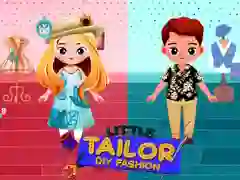 Žaidimas Mažas Siuvėjas DIY Mada internete