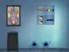 Žaidimas Mažo monstro pabėgimas internete Žaidimas Mažo monstro pabėgimas internete
