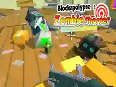 Žaidimas Blockapokalipsė: Zombie Šaulys internete Žaidimas Blockapokalipsė: Zombie Šaulys internete