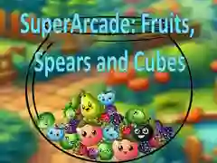 Žaidimas SuperArcade: Vaisiai, Iečiai ir Kubai internete Žaidimas SuperArcade: Vaisiai, Iečiai ir Kubai internete