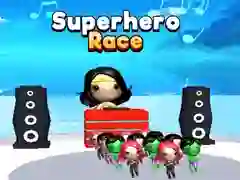 Žaidimas Superherojų lenktynės internete